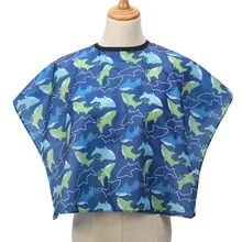 Профессиональный салон для детей, Парикмахерская Ткань, обёрточная бумага для стрижки волос, водонепроницаемая Парикмахерская накидка, платье для стрижки, защита для волос, инструмент для укладки