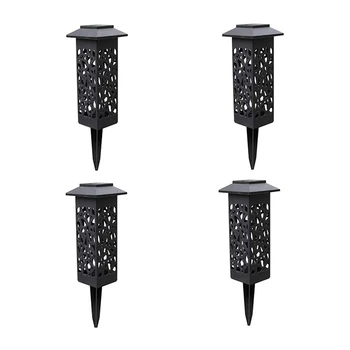 

4PCs Solar Lights Outdoor, Way Fence Garden Lights, Waterproof Solar Landscape Lights for Flower Lawn, Decoration