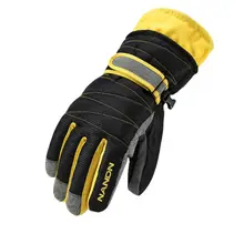 Ветрозащитные водонепроницаемые теплые зимние перчатки для катания на лыжах, новые перчатки для взрослых и детей