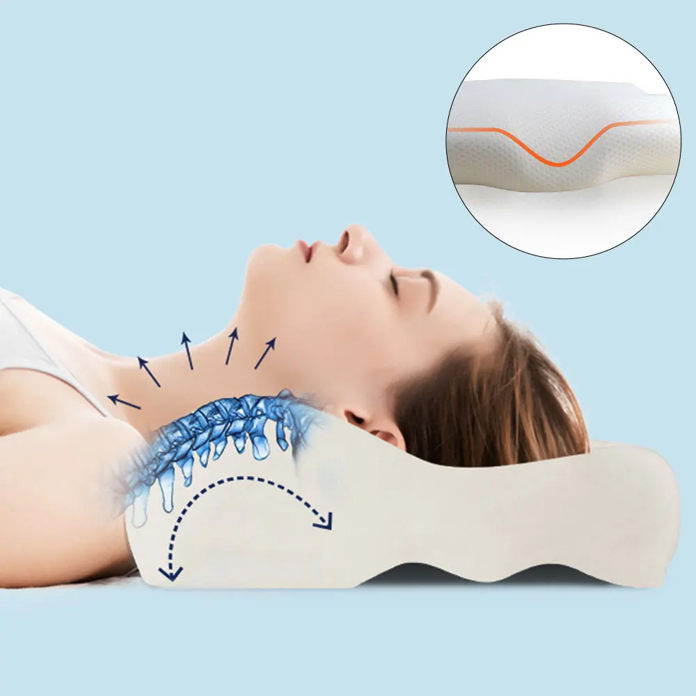 Memory Foam постельные принадлежности защитная подушка для шеи медленный отскок