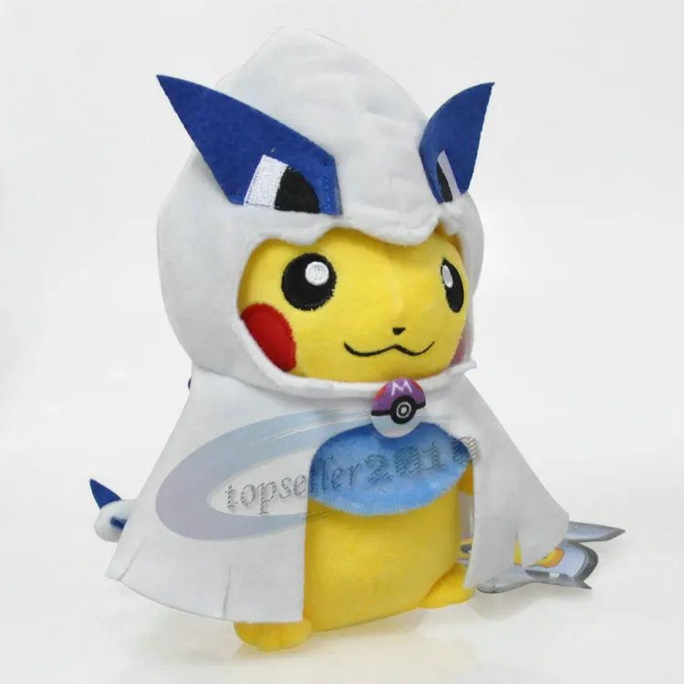 Takara tomy Покемон Феникс рокья Пикачу Мягкие плюшевые куклы игрушки для детей подарки на день рождения PP Хлопок