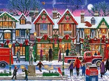 

Christmas Diamond Embroidery 5D Diamond Embroidery Diy Art Painting Cross Stitch Kit Wall Craft Christmas Gift