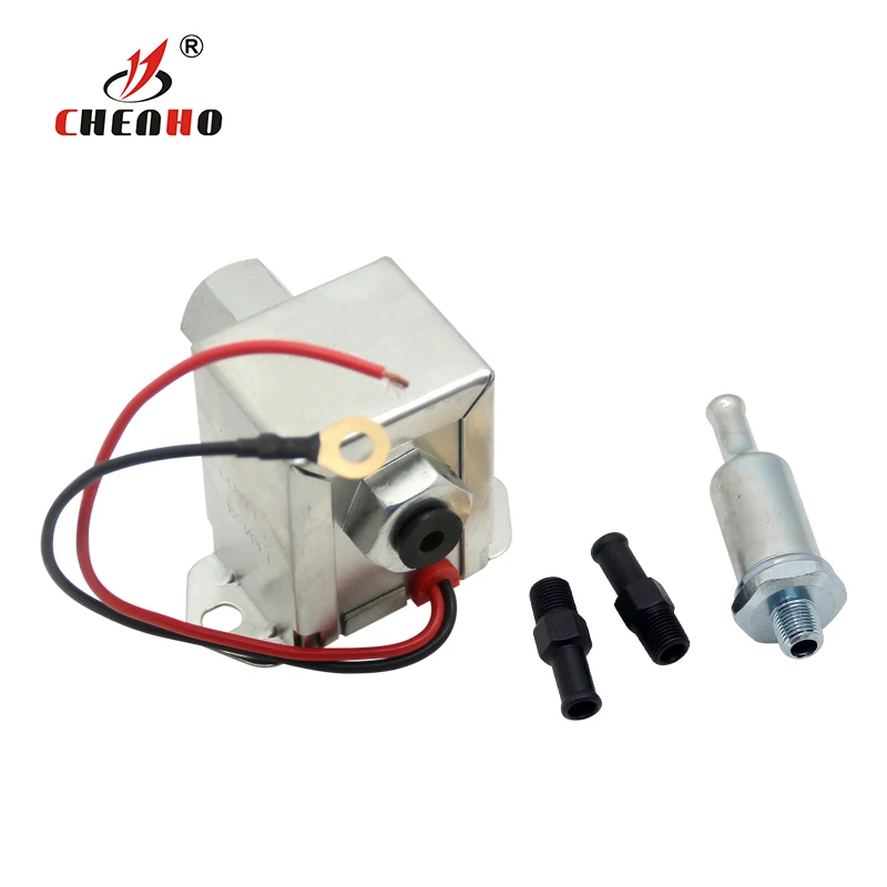 Hoge Kwaliteit 12v Met Rood Label Lage Druk Brandstofpomp Voor Carburateur Voor Ford 40104 40105 40106 40107