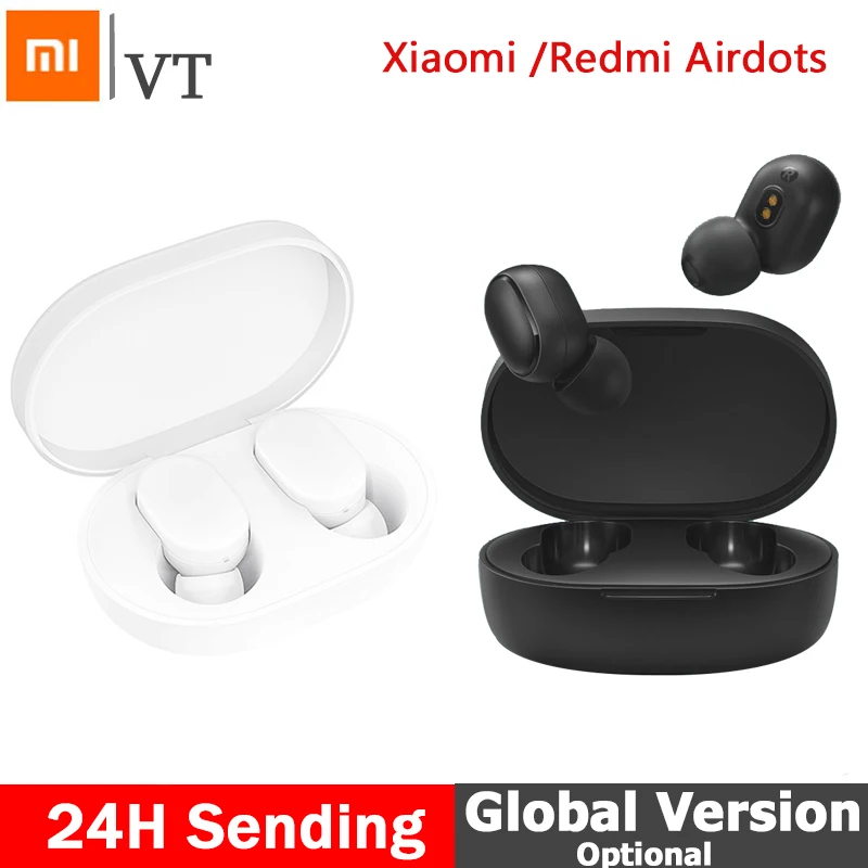 Оригинальные Xiao mi Red AirDots Bluetooth наушники Молодежная версия стерео ni Беспроводная 5