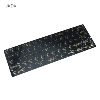 

JKDK60 Custom mechanical keyboard PCB 60% keyboard support arrow key alu plate gateron switch stab Type-c