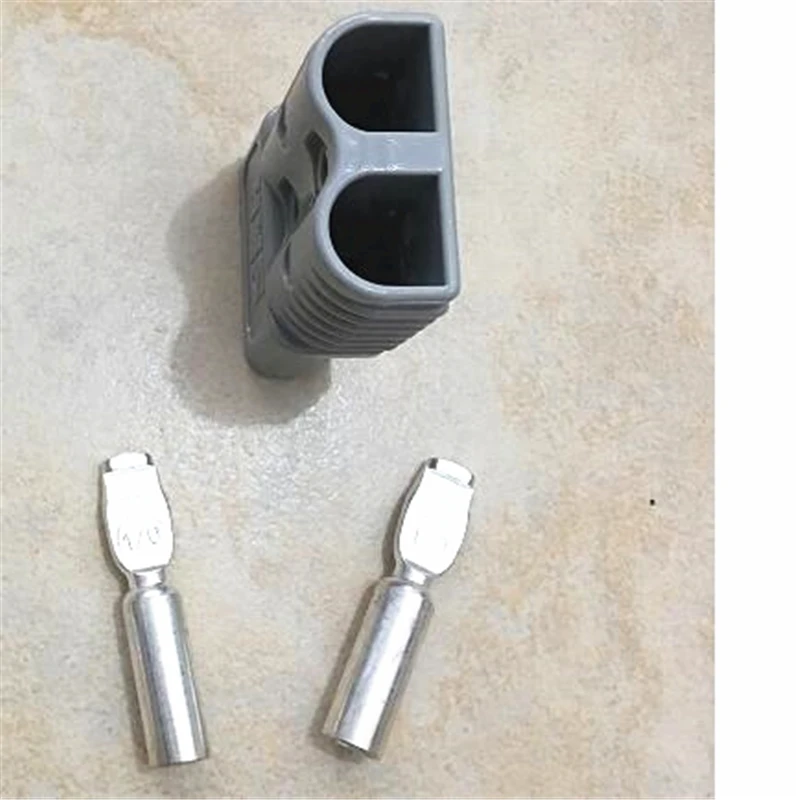 10Pcs GRAY SMH SY 175A 600V FORKLIFT BATTERY PLUG POWER CONNECTOR WITH #1/0 CONTACTS FOR TRUCK CARS STACKE | Автомобили и