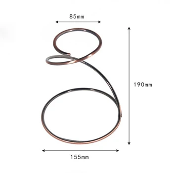 

New Spiral Coffee Dripper Paperless, Reusable Pour over Coffee Filter Stand,Permanent Coffee Dripper for Coffee Marker