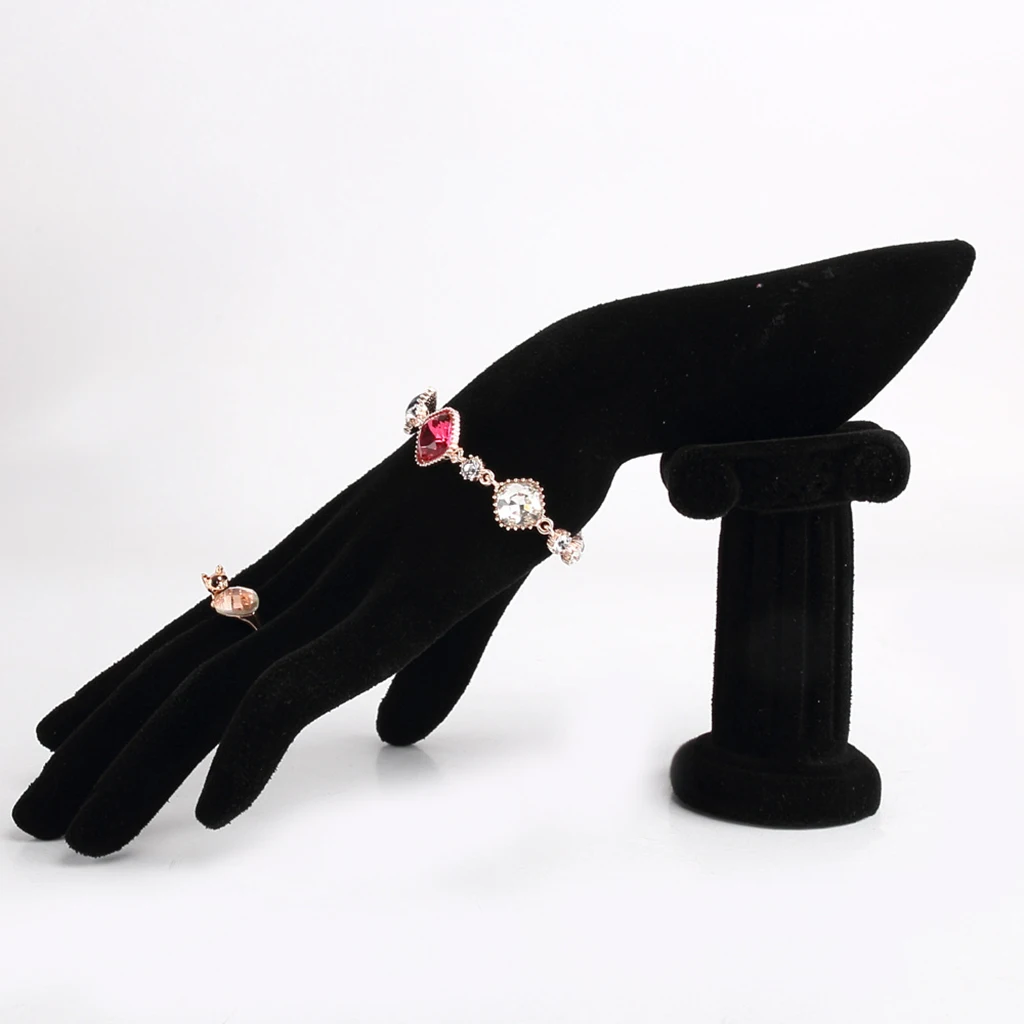Mannequin Hand Jewelry Bracelet Bangle Ring Gloves Watch Display Stand Rack