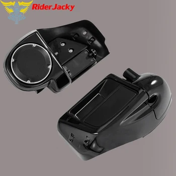 

For Harley Touring Street Electra Road Glide FLHX FLTRX 14-2019 Vivid Black 6.5" Motorcycle Speaker Box Lower Vented Fairing Leg