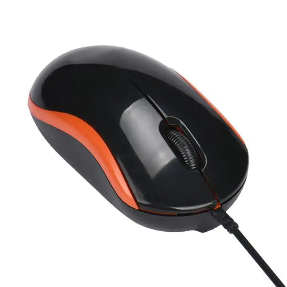 

Universal Ergonomic Design High Sensitive 1600dpi Optical USB Wired Mouse for PC Laptop Computer Game