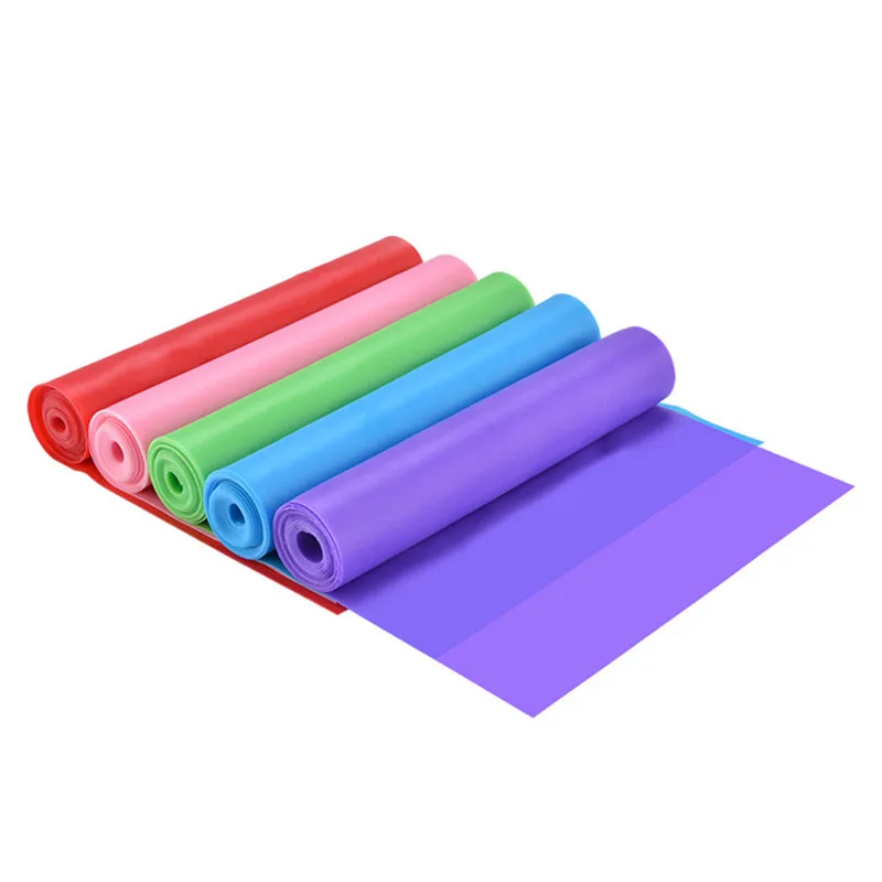 Resistance Bands Elastic Exercise Bands Set for Recovery Physical Therapy Yoga Pilates Rehab Fitness Strength Training 200cm