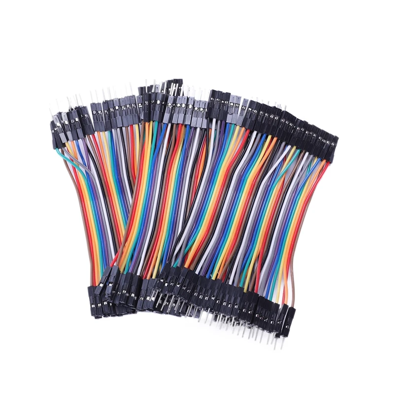 

3X 40pcs 10cm Male To Female Dupont Wire Jumper Cable for Arduino Breadboard