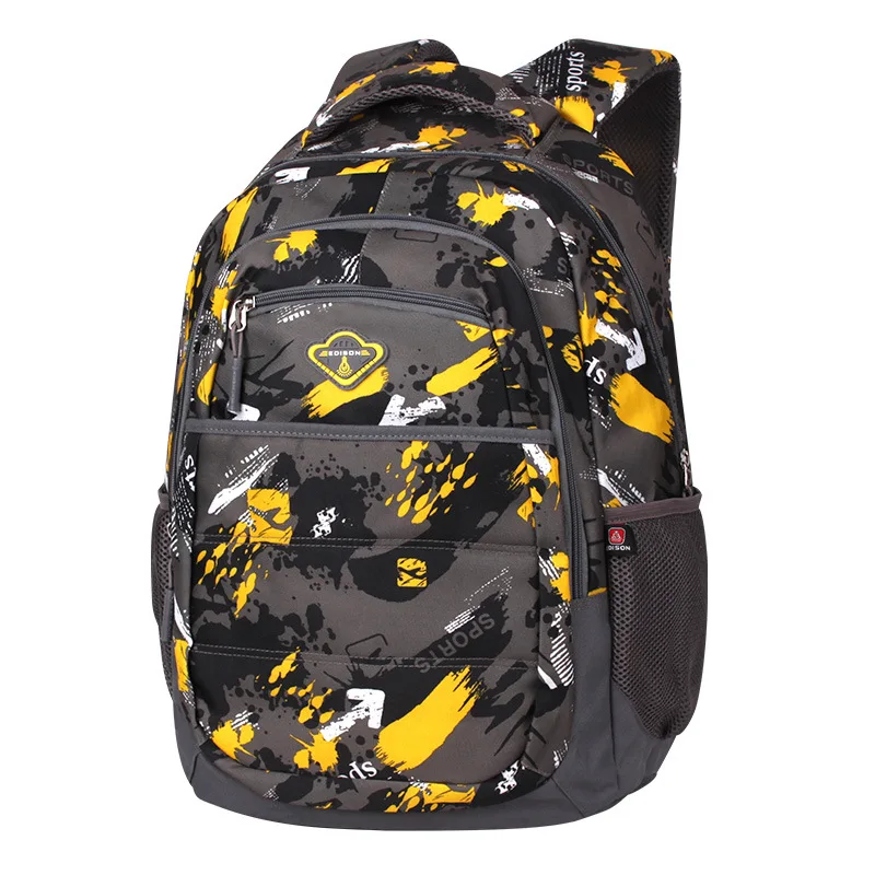 

Edison (Edison) Middle School Students School Bag Men's Ultra-Light Large-Volume Burden Relieving Casual Sports Backpack Wholesa