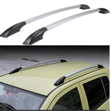 1,2 м-2 м и пришитой эмблемой автомобиля Алюминий сплав Багажник На Крышу Чемодан Перевозчик бар hatchba автомобиль и Малый внедорожник универсальные аксессуары 2 шт./компл