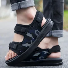 Сандалии; Мужская обувь; Летние красивые пляжные сандалии-гладиаторы; модные мужские уличные сандалии; Вьетнамки; шлепанцы на плоской подошве; большие размеры; May28