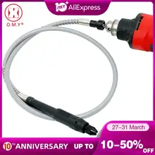 Profession meuleuse arbre Flexible souple arbre Flexible avec 0.3-3.2mm perceuse mandrin poignée pour Dremel 3000 outils électriques accessoires(China)