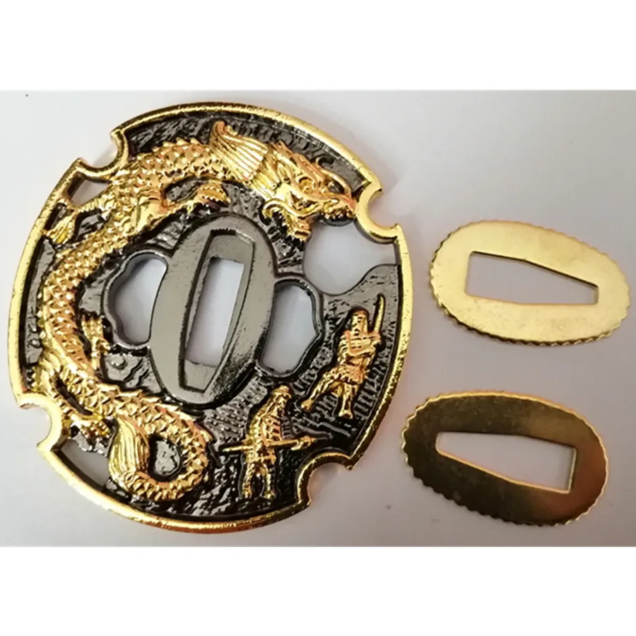 Изысканная Защитная ручка из сплава для японской искусственной кожи Wakizashi