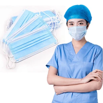 

Antivirus Dust Face Mask 3 Ply Faceshield Earloop Anti Virus Non-Woven Disposable Face Mask