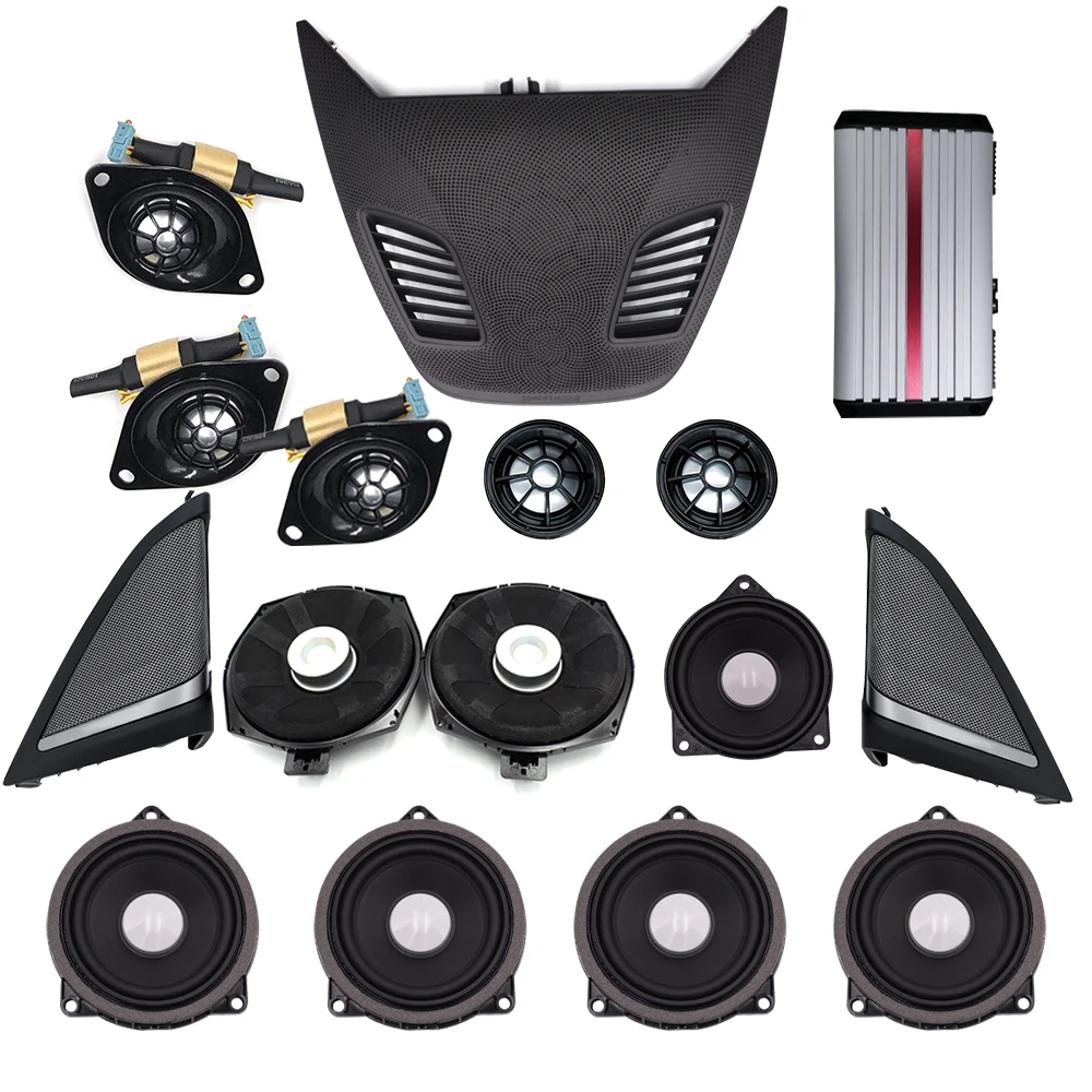 

Audio upgrade kit for BMW G30 5 series midrange tweeter bass subwoofer music stereo speakerLossless sound quality HiFi audio