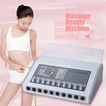 

Microcurrent Massage Body Care Beauty SPA Shaper Skin Tighten Lift Electrode Massager Machine For Body Relax 13x27x40CM