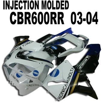 

Injection Fairings bodywork for Honda CBR 600RR 2004 2003 03 04 ( KONICA sticker ) Fairing kit CBR 600RR UX54
