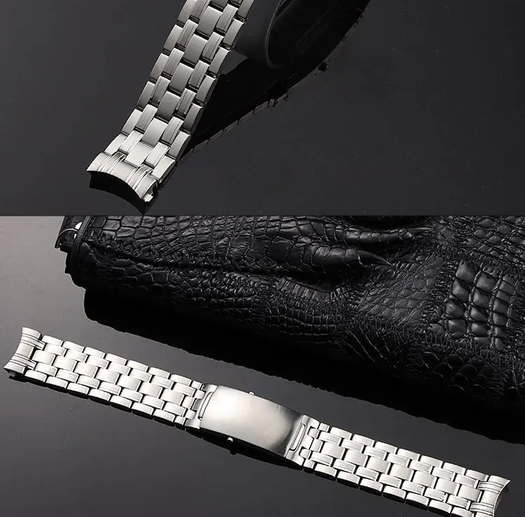 20 21 22 мм нержавеющая сталь специальная Замена для мужчин t для Seamaster 300 Planetocean 900 серебро мужские металлические часы ремешок на запястье браслет