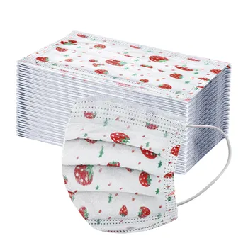 

Adult Mask Disposable Face Mask 3Ply Ear Loop breathable masque maska cover Respirator Face Mouth Mask mascarillas Маски