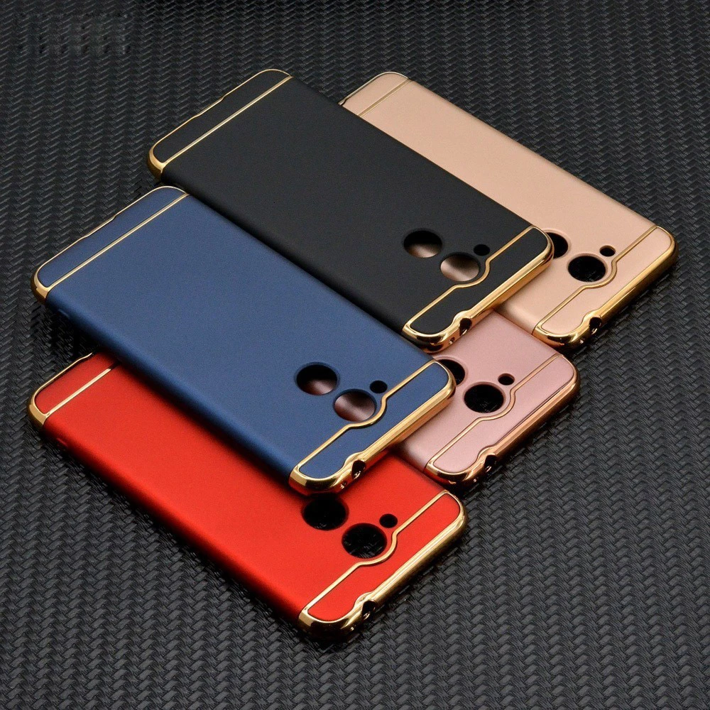 

For Huawei Honor 6C Pro JMM-L22 Case Luxury Business 3 in1 Phone Protective Skin Cover For Coque Honor6c 6 c 6cpro V9 Play Cases
