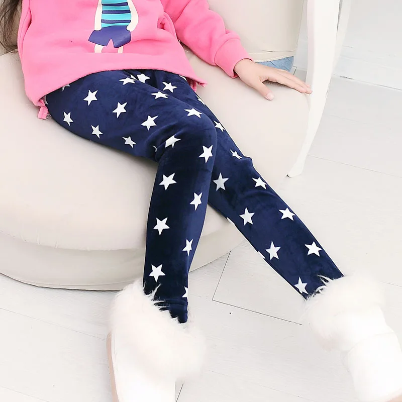 12 Children Pants Autumn Winter Baby Girls Flower Print Butterfly Love Pants Colorful Leggings - Цвет: 12
