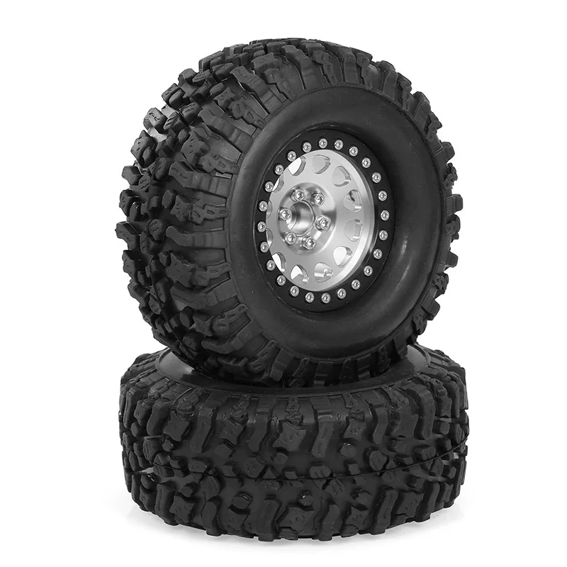 4 шт. 1/10 RC Рок Гусеничный алюминиевый 2 Beadlock Колесные диски для осевого SCX10 Capra Рейф