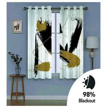 

custom 2020 modern curtains 3D Abstract creativity cortina blackout Living room bedroom kids curtains blackout window