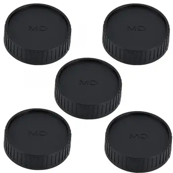 

High Quality 5PCS Plastic Camera Lens Rear Cap Protective Cover Fits for Minolta for Seagull MD Mount Camera Lens