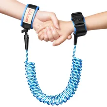 Анти-потерянный соединитель на запястье поводок для ребенка безопасности жгут для бандаж для беременных веревка открытый ходьба ручной ремень браслет Детские Ремни
