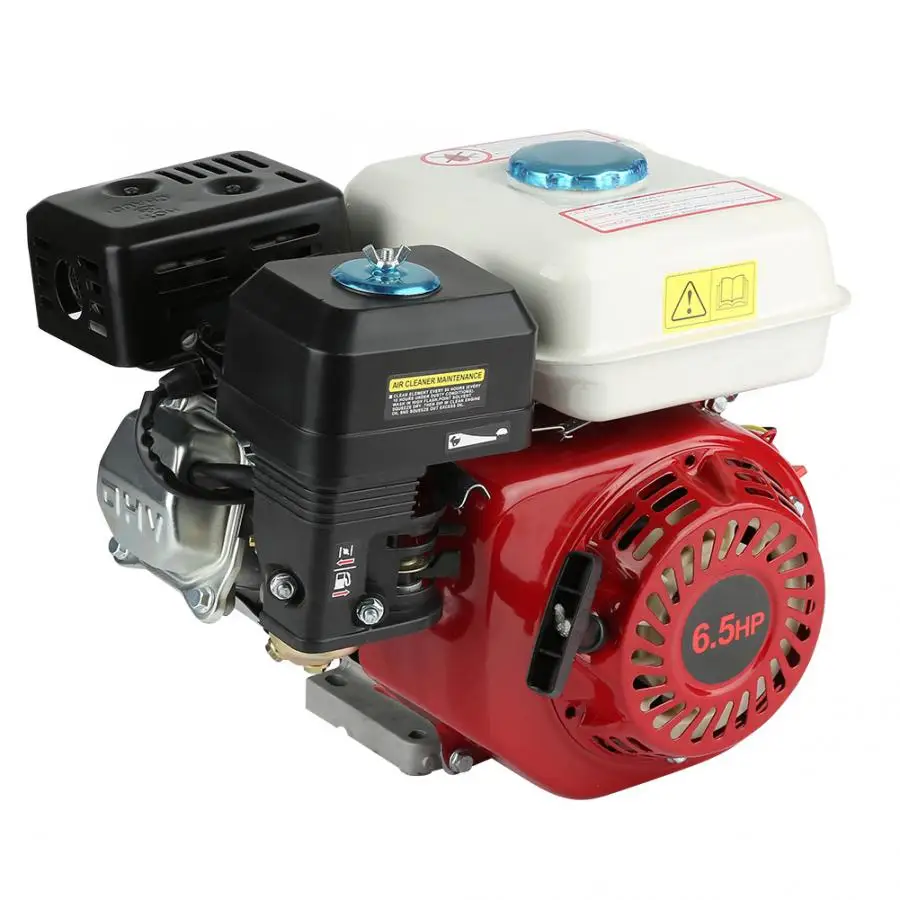 Petrol Engine 6.5HP 4 Stroke Engine Pull Start 168F OHV Replacement Petrol Engine 3.6L fuel tank 4 stroke petrol engine