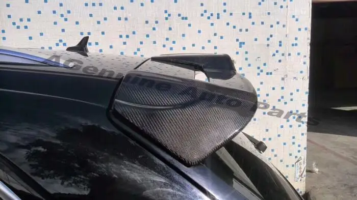 AGenuine ABT Стиль Настоящее углеродное волокно задний спойлер на крыло, крышу для Audi Q7 SQ7