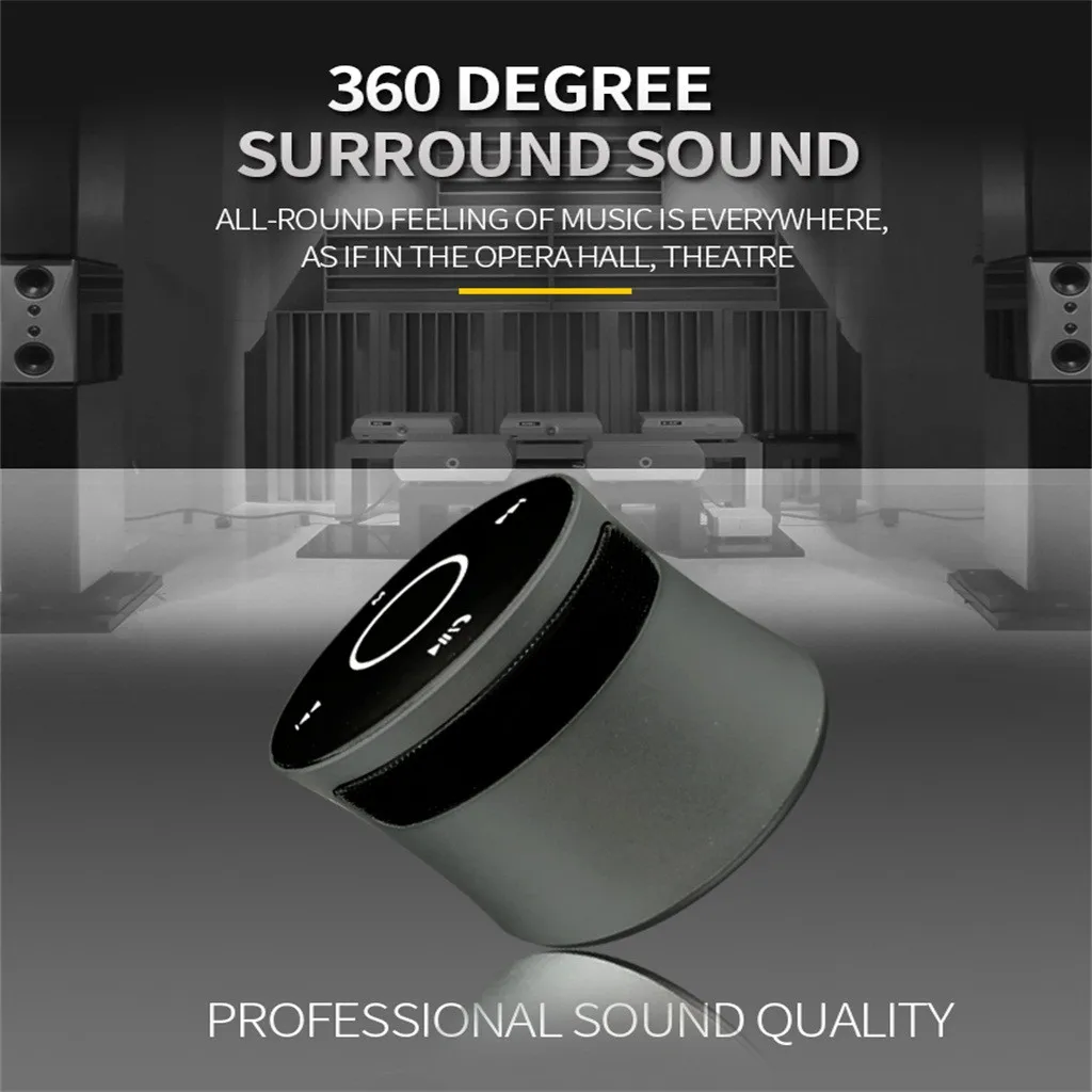 HIPERDEAL портативный беспроводной bluetooth-динамик с превосходным HD звуком и басом 360 градусов стерео, ультра-портативный bluetooth-динамик