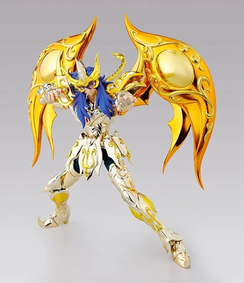 Gt Great T Saint Seiya Cloth Myth Ex Soul Of Gold Dod Scorpio Milo Models Metal Cloth Action Figure S15