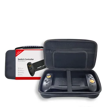 

type-c Switch Gamepad NS Palmer Grip Handle Plug and Play,Switch console handle grip with storage hard black bag case set