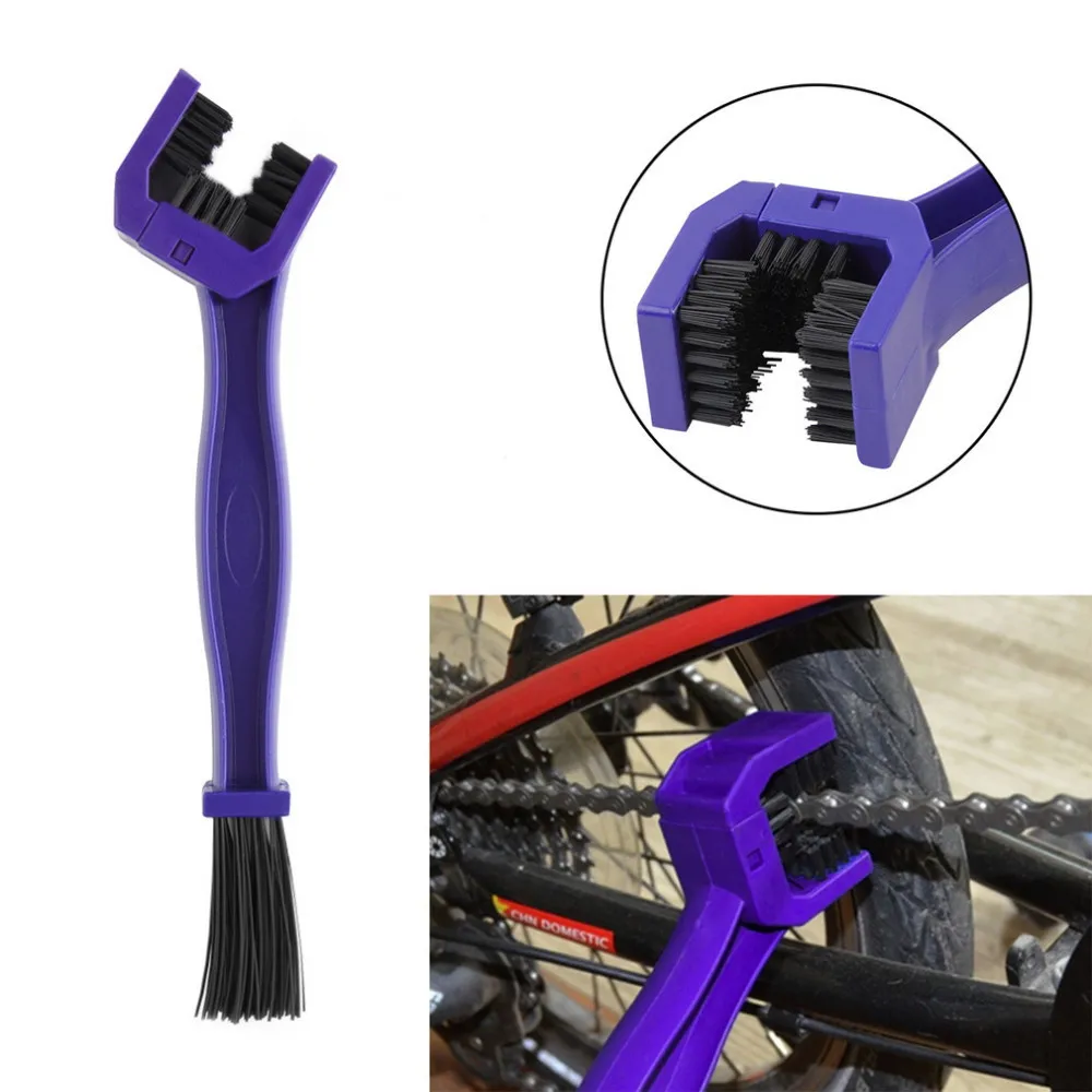 Bike bicycle Gear and Chain Cleaning Brush Cleaner Tool Motorcycle Cycling Bikes Outdoor Scrubber Tool Bike Chains Cleaners