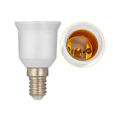 1x конвертер E14 в E27 адаптер конверсионная розетка высокое качество Материал огнестойкий разъем Адаптер Патрон лампы