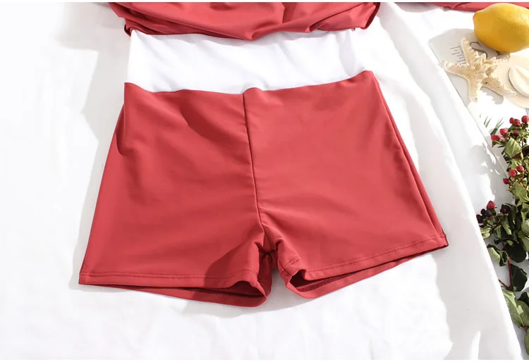 Trajes De Bano Mujer, купальный костюм для женщин, одежда для плавания размера плюс, закрытый бикини, одежда для подростков, длинный купальник, женский, пуш-ап, модный