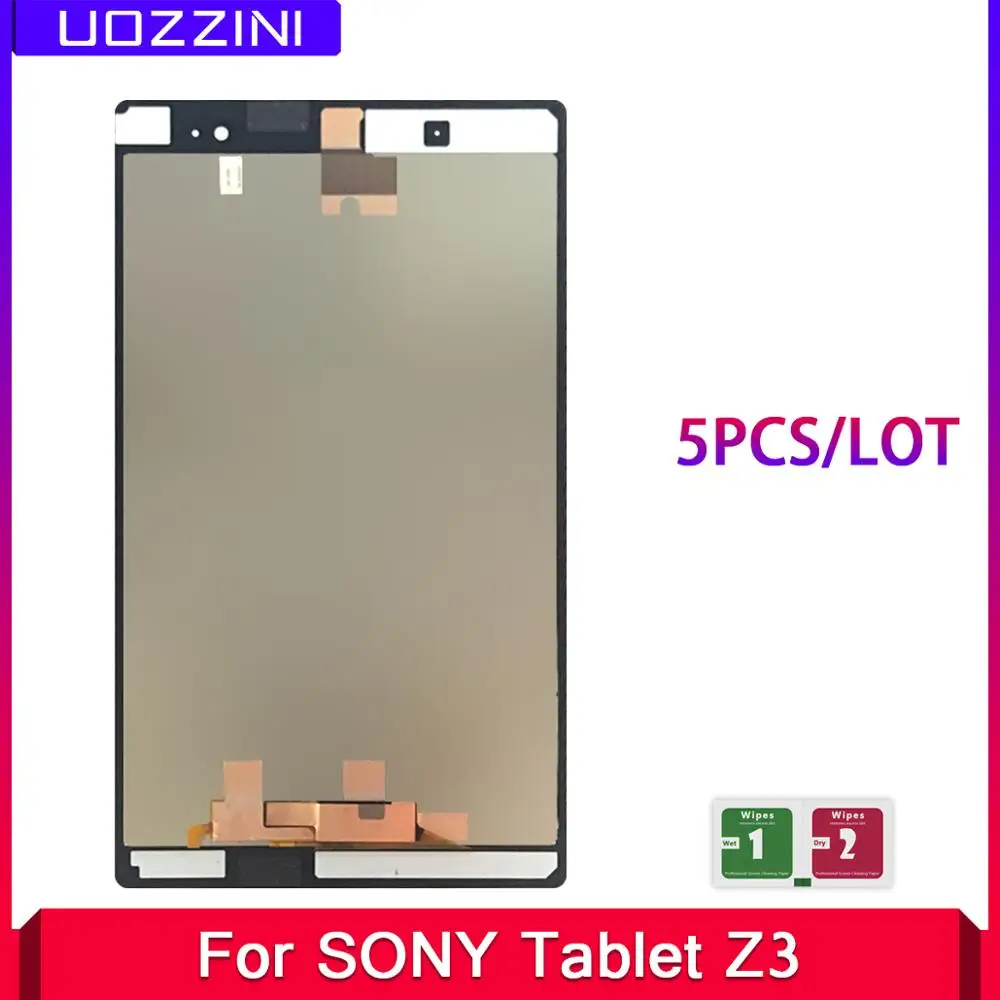 

5 Pcs LCD Display For Sony Xperia Tablet Z3 SGP611 SGP612 SGP621 LCD Digitizer Sensor Glass Panel Assembly Replacement