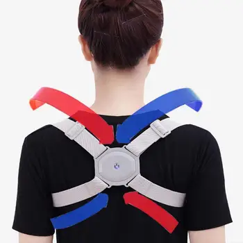 

Posture Corrector Intelligent Sensor Vibration Reminder Adjustable Brace Straightener Smart Correction Trainer Men Women Kids
