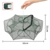 Mesh for Fishing Net/Tackle/Cage Folding Crayfish Catcher Casting/Fish Network Crab/Crayfish/Shrimp/Smelt Traps Nets Automatic 2