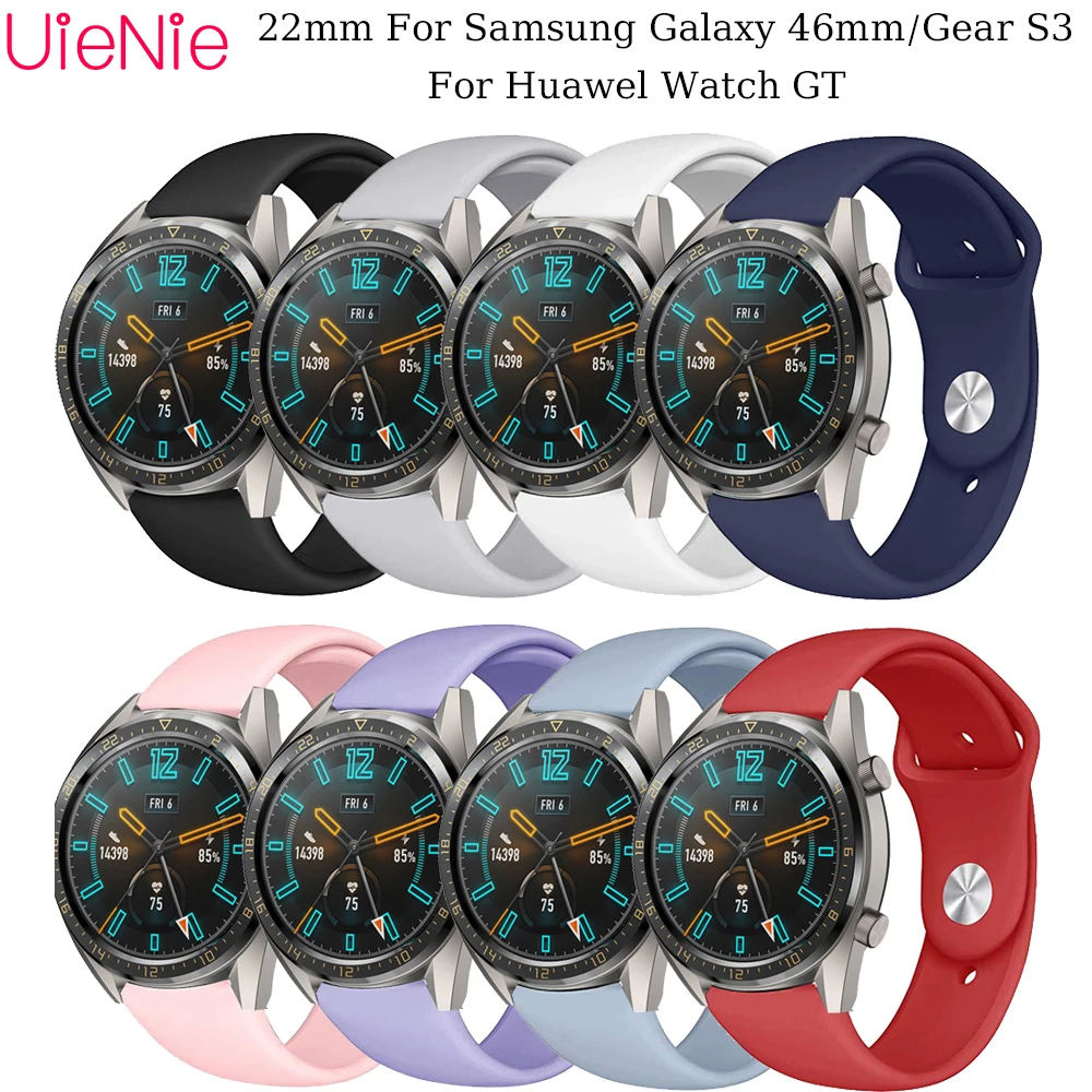 22 мм ремешок для часов Huawel Watch GT Frontier/классический смарт браслет Samsung Gear S3/Galaxy 46