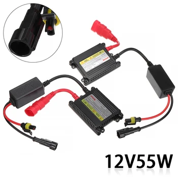 

2pcs 55W Digital Slim Hid Ballast Xenon Block Ignition Electronic Ballast HID Kit Xenon H-1H13 Hid Ignition Unit Block HB1-HB5
