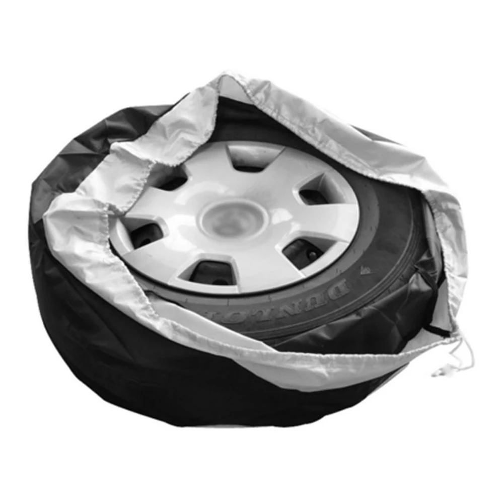 4 сезона универсальный автомобильный запасное колесо чехол авто шины для колес мешки для хранения шин аксессуары Пылезащитный протектор