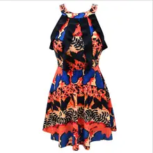 Женский цельный с рисунком, купальный костюм, летний сексуальный купальник, купальный костюм, женское пляжное платье для плавания