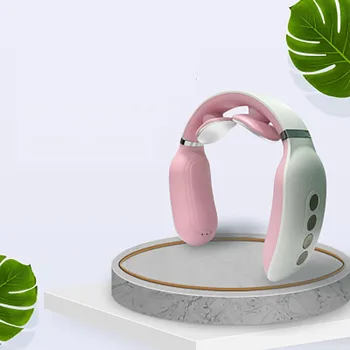 

Smart Voice Cervical Vertebra Electric Massager 6 Modes Heating Neck Shoulder Physiotherapy Machine Pain Relief Tool Therapy