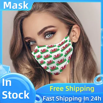 

mascarilla skin care face mask fashion bioaqua 1pc Protect Foggy Haze Anti-spitting Protective + 2pcs Filterss mondkapjes
